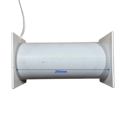 250mm cold room relief port for equalising pressure. 